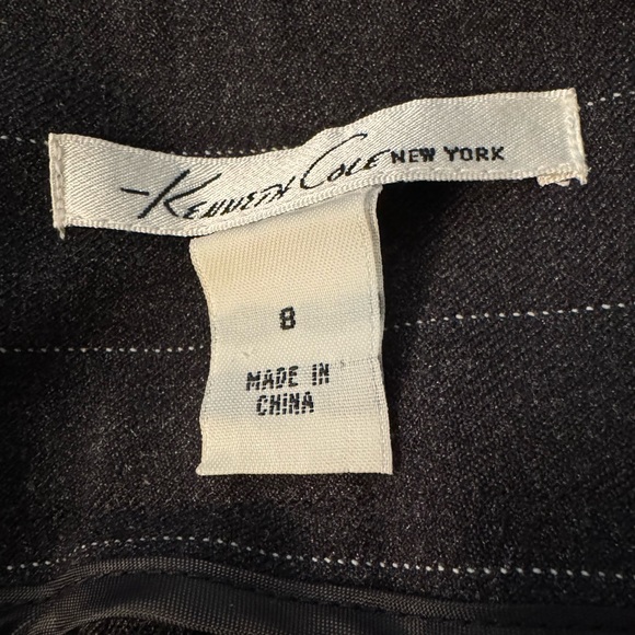 Kenneth Cole Pin stripe slacks Size 8 - Picture 3 of 4